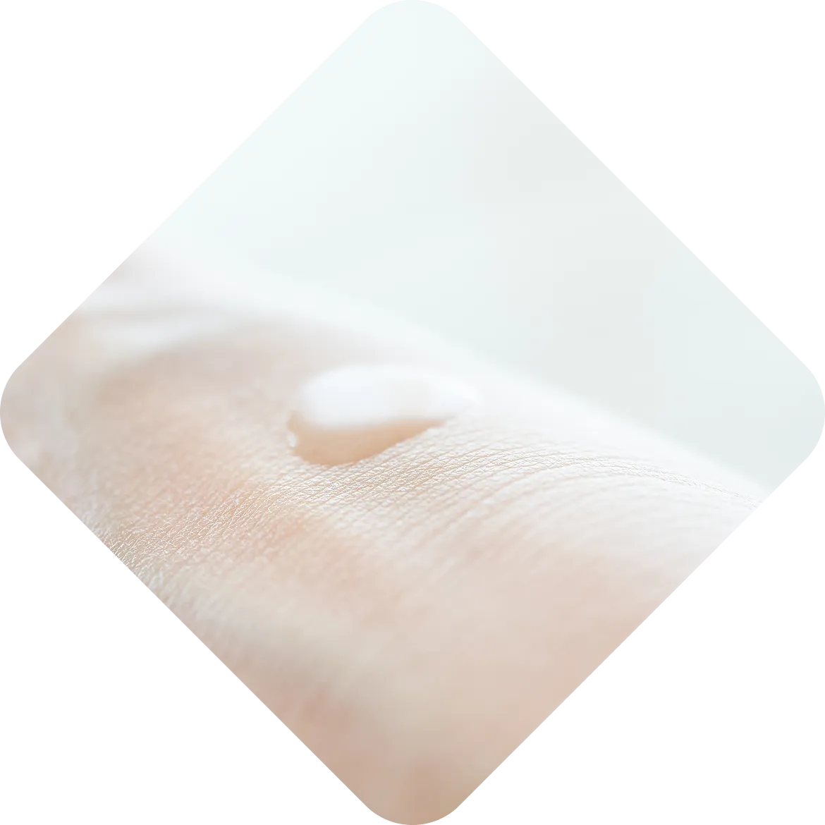 水滴するので軽やかな使い心地